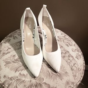 Mix No. 6 White Heels
